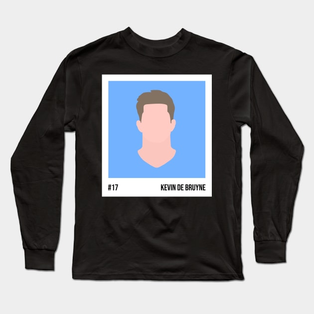 Kevin De Bruyne Minimalistic Camera Film Long Sleeve T-Shirt by GotchaFace